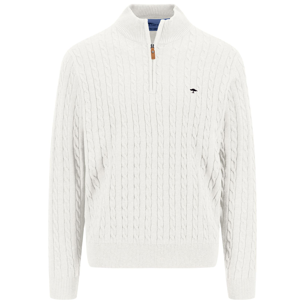 Fynch Hatton Cable Zip Troyer